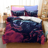 Film Venom Cosplay Bedding Set Duvet Cover Halloween Bed Sheets