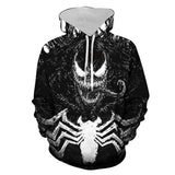 Venom Cosplay Hoodie Halloween Sweater Costume