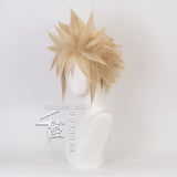 Final Fantasy Gloud Khaki Cosplay Wig Halloween Props