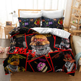 Five Nights at Freddy's Cosplay Bedding Duvet Cover Halloween Sheets Bed Set