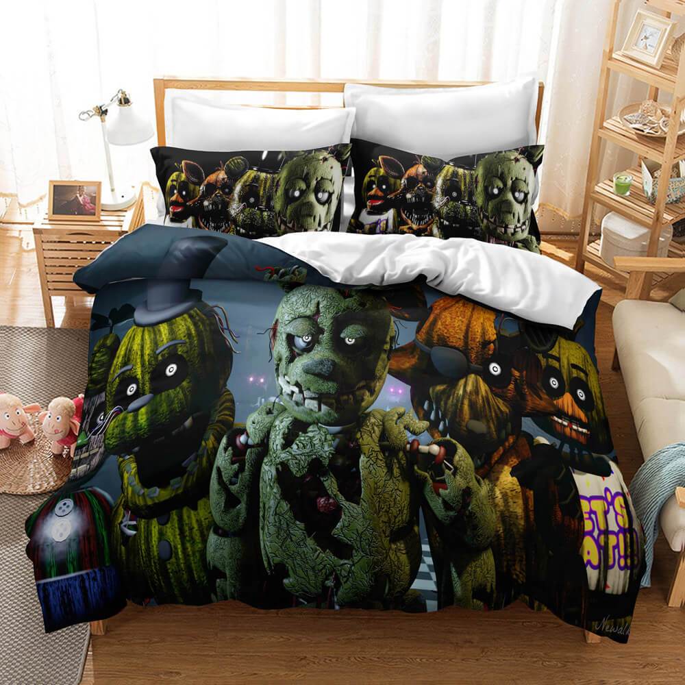 Five Nights at Freddy's Bedding Set Cosplay Duvet Cover