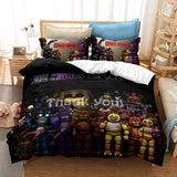 Five Nights at Freddy's Bedding Set Cosplay Duvet Cover