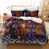 Five Nights at Freddy's Cosplay Bedding Duvet Cover Halloween Sheets Bed Set