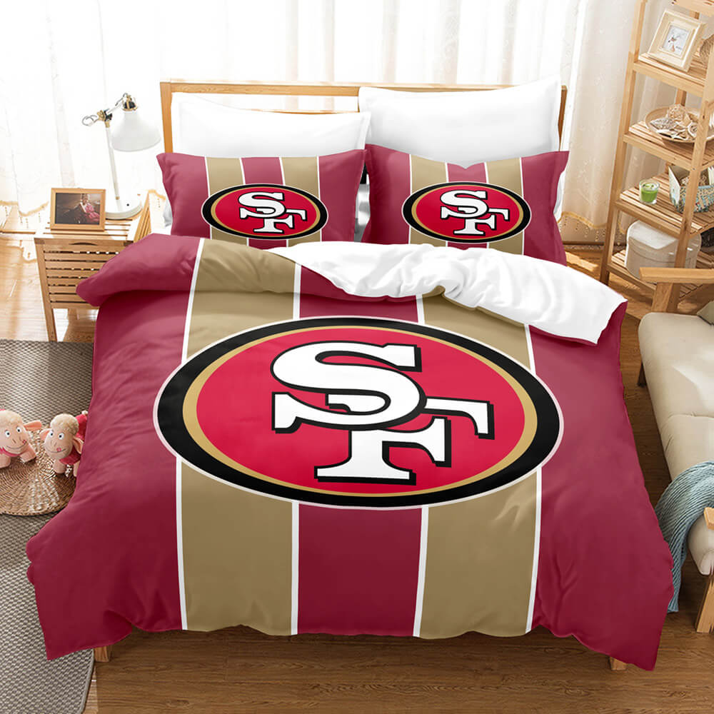Football Rugby Team Cosplay Bedding Sets Duvet Cover Halloween Comforter Sets