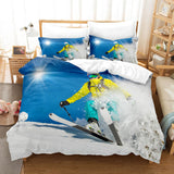 Football Rugby Team Cosplay Bedding Sets Duvet Cover Halloween Comforter Sets