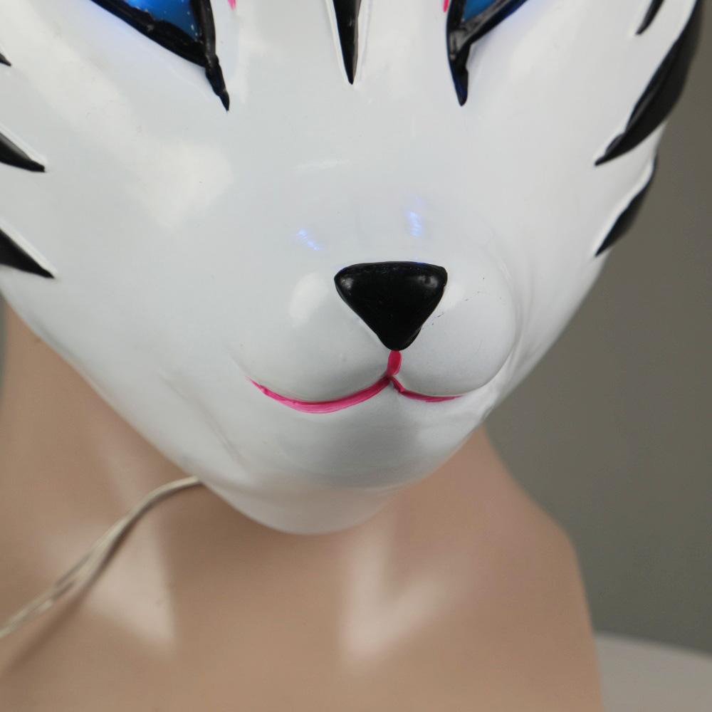 Fortnite Fox Kitsune Animal Mask Adult Unisex Masquerade Helmet Halloween props - bfjcosplayer