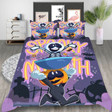 Friday Night Funkin Cosplay Bedding Set Duvet Cover Halloween Bed Sheets