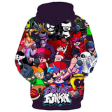 Friday Night Funkipedia Cosplay Hoodie Sweater Halloween Costume