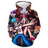 Friday Night Funkipedia Cosplay Hoodie Sweater Halloween Costume