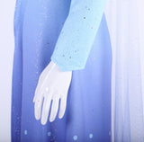 New Frozen 2 Cosplay Snow Adult Elsa Dress Costume Halloween Cosplay Elsa Anna Costume Princess Ice Queen Elsa Outfit Full Set - bfjcosplayer