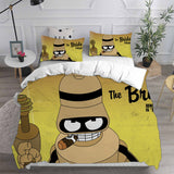 Futurama Season 1 Cosplay Bedding Sets Duvet Cover Halloween Comforter Sets
