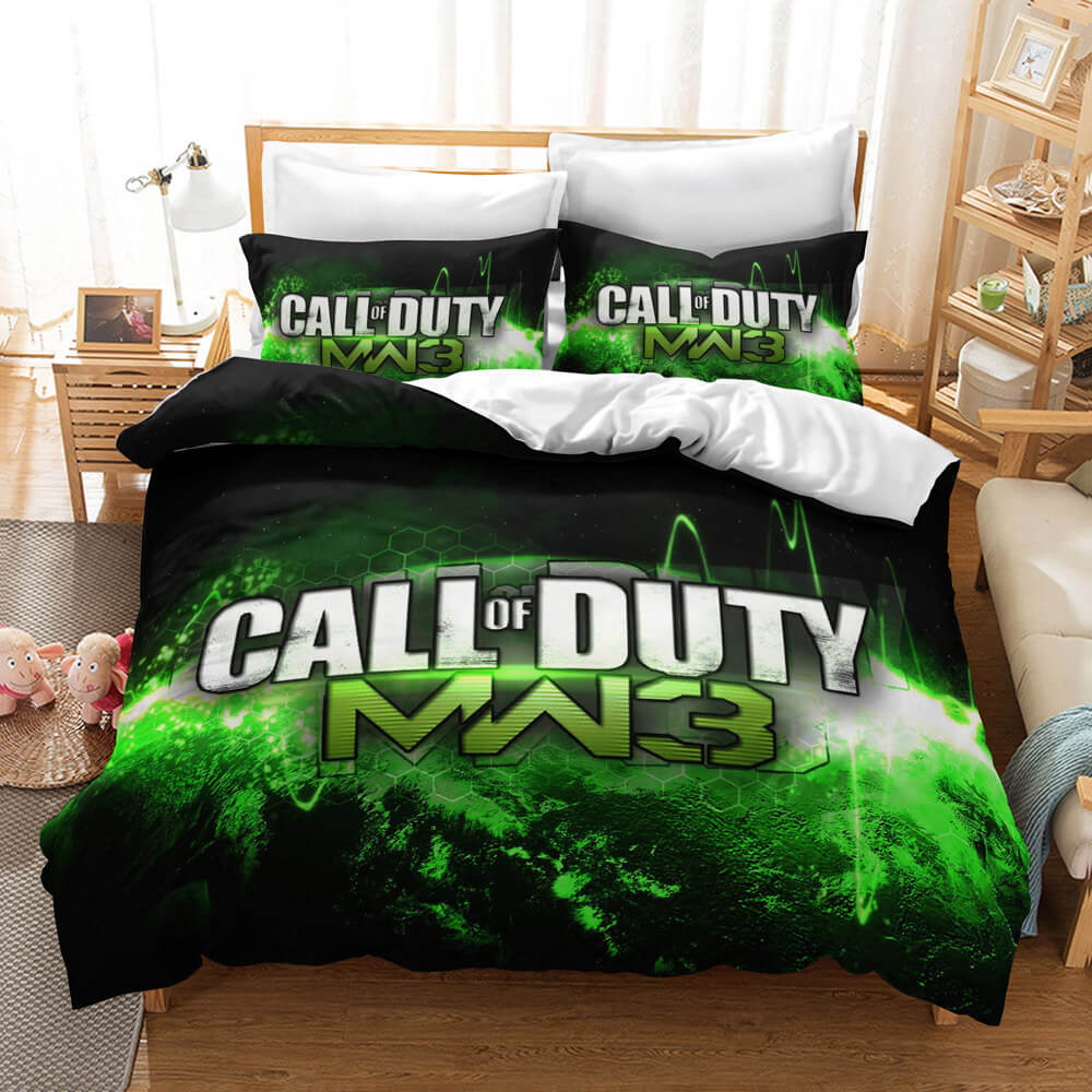 Game Call of Duty Cosplay Duvet Cover Set Halloween Quilt Cover