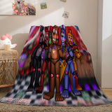 Game Five Nights at Freddy's Cosplay Flannel Blanket Room Decoration Throw