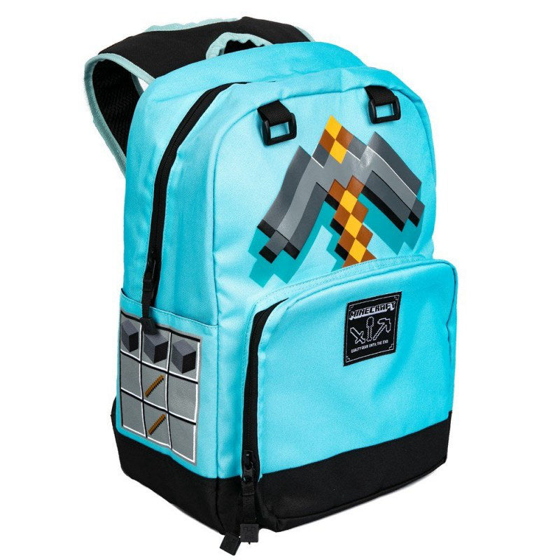Game Minecraft Creeper Cosplay Backpack Halloween Bags