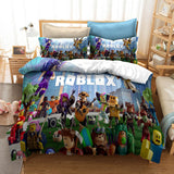 Game Roblox DynaBlocks Cosplay Bedding Set Duvet Cover Halloween Bed Sheets