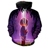 Game Undertale Sans Cosplay Hoodie Halloween Costume
