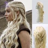 Song of Ice and Fire Game of Thrones Wig Cosplay Daenerys Targaryen Mother of Dragons - bfjcosplayer