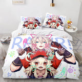 Game Genshin Impact Cosplay Bedding Sets Duvet Cover Halloween Comforter Sets