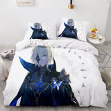 Game Genshin Impact Cosplay Bedding Sets Duvet Cover Halloween Comforter Sets