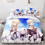 Game Genshin Impact Cosplay Bedding Sets Duvet Cover Halloween Comforter Sets