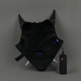 Genshin Impact XIAO LED Helmet Cosplay Latex Mask Halloween Props