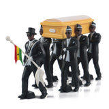 Cosplay Ghana Dancing Pallbearers Coffin Dance Figure Action Funeral Dancing Team Display Funny Accessories