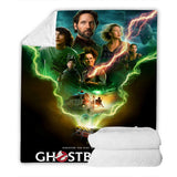 Ghostbusters Cosplay Flannel Blanket Room Decoration Throw