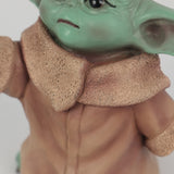 Star Wars The Mandalorian The Child Baby Yoda Action Figure Collection Toy Resin Star Wars Accessories Prop