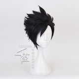 Haikyuu Kuroo Tetsurou Black Cosplay Wig Halloween Props