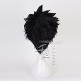 Haikyuu Kuroo Tetsurou Black Cosplay Wig Halloween Props