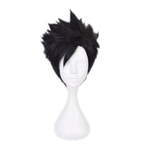 Haikyuu Kuroo Tetsurou Black Cosplay Wig Halloween Props