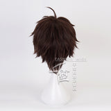 Haikyuu Oikawa Tooru Brown Cosplay Wig Halloween Props