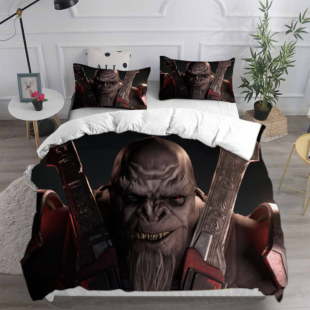 Halo Infinite Cosplay Bedding Sets Duvet Cover Halloween Comforter Sets