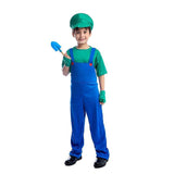 BFJFY Halloween Boys Gardener Outfit Farmer Cosplay Costume - bfjcosplayer