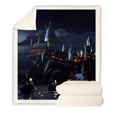 Harry Potter Cosplay Blanket Halloween Bedspread