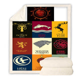Harry Potter Cosplay Blanket Halloween Bedspread