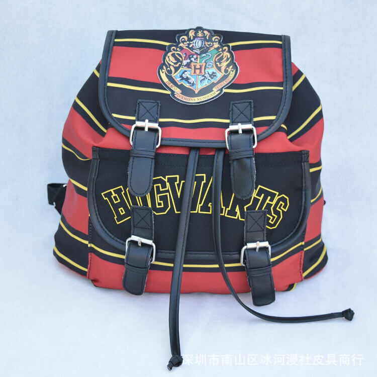 Harry Potter Hogwarts School Bag Cosplay Canvas Backpack