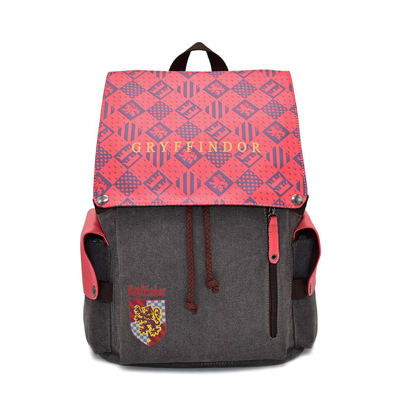 Harry Potter School of Wizardry Cosplay Canvas Backpack Halloween Bags