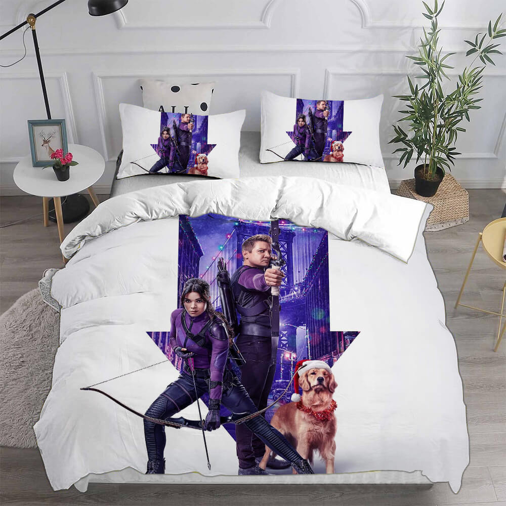 Hawkeye Cosplay Bedding Sets Duvet Cover Halloween Comforter Sets