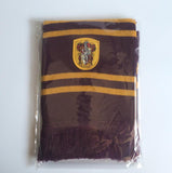 Harry Potter College Cosplay knitted hat Scarf School Uniform Halloween Props