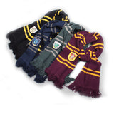 Harry Potter College Cosplay knitted hat Scarf School Uniform Halloween Props