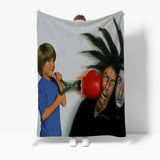 Home Alone Cosplay Flannel Blanket Room Decoration Throw