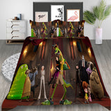 Hotel Transylvania 4 Transformania Cosplay Bedding Set Duvet Cover Halloween Bed Sheets
