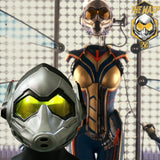 Ant-Man And The Wasp LED Helmet Cosplay The Wasp Mask (Battle Damage To Do The Old Version) Helmet Mask Props Halloween Party Props