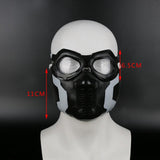Captain America: Civil War Cosplay The WINTER SOLDIER Bucky Barnes Mask Blinkers Avengers Halloween Party Props - bfjcosplayer
