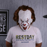 Stephen King's It Mask Pennywise Costume Joker Mask Tim Curry Horror Masks Cosplay Halloween - bfjcosplayer