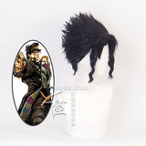 JoJo's Bizarre Adventure Kujo Jotaro Cosplay Wig Halloween Props