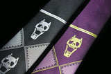 JoJo's Bizarre Adventure tie Kira Yoshikage skull tie - bfjcosplayer