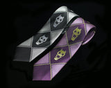 JoJo's Bizarre Adventure tie Kira Yoshikage skull tie - bfjcosplayer