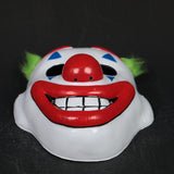 2019 Joker Pennywise Mask Stephen King Clown Cosplay Masks Green Hair Halloween Party Costume Prop - bfjcosplayer